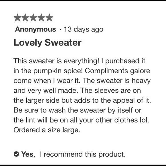 •HAPPYxNATURE• grace puff sleeved sweater - Picture 6 of 7